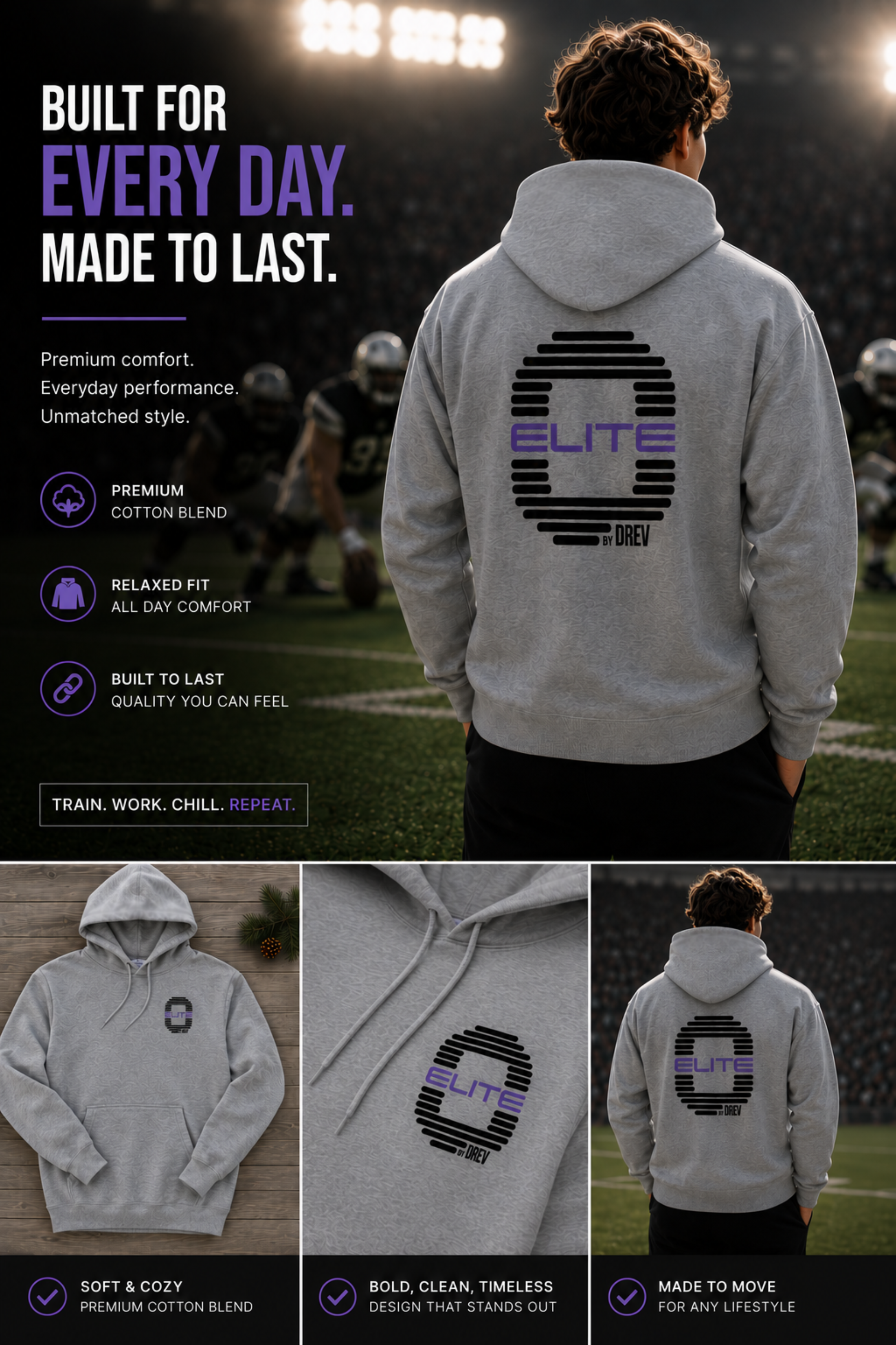 O Elite by Drev Hoodie